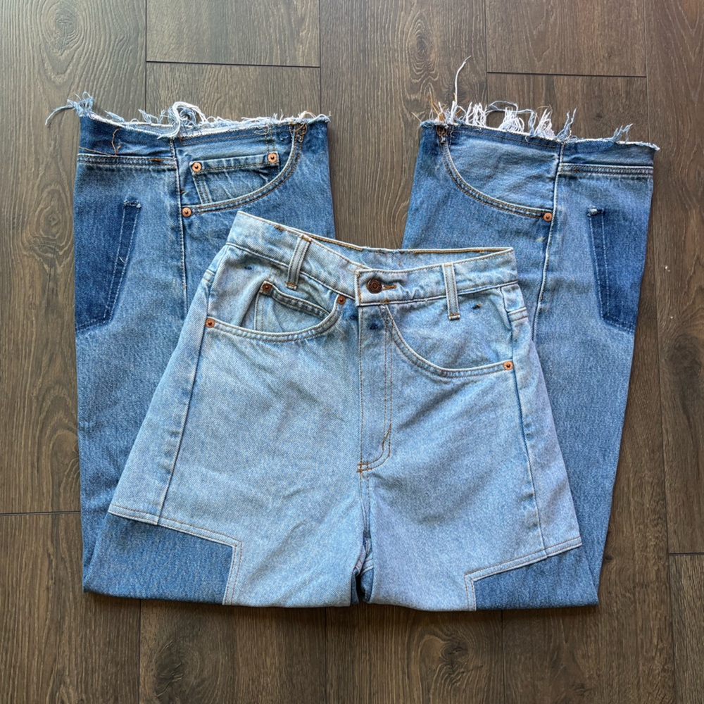 Vintage Levi’s Patchwork Jeans